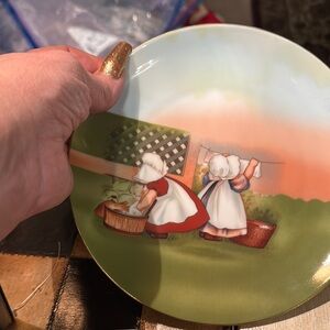 Vintage Children's Dinner Plate